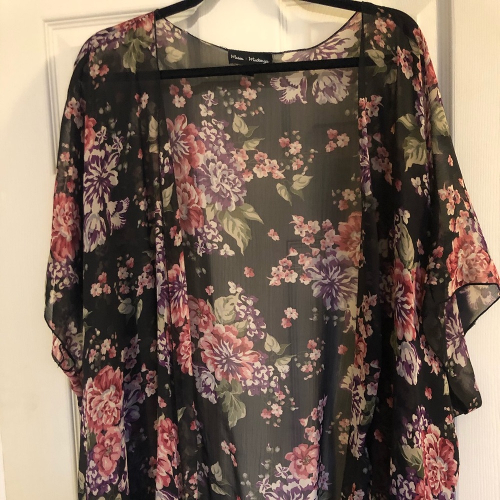 SIZE S Floral kimono